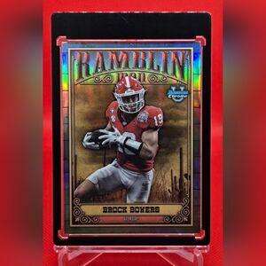 Brock Bowers RAMBLIN MAN Football Card (RAIDERS)